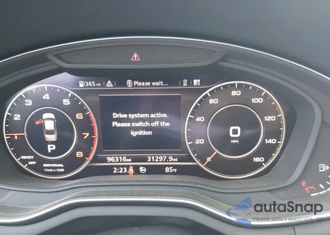 2018 Audi A4 2.0T Tech Ultra Premium/2.0T Ultra Premium из США, поврежденный, VIN WAUKMAF4XJA194736